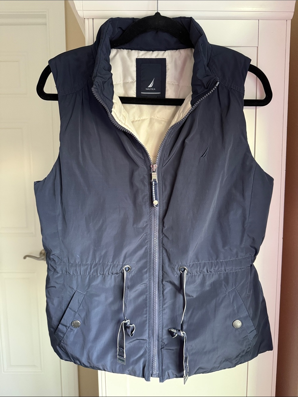 Nautica Navy Puffer Vest